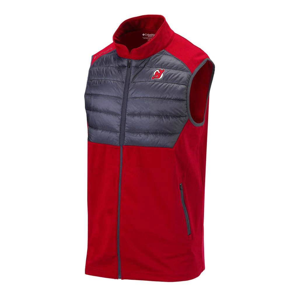  New Jersey Devils Columbia In The Element Omni-Wick Full-Zip Vest - Red